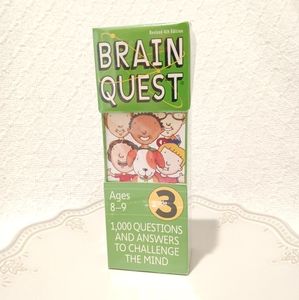 NWT Brain Quest Grade 3 Ages 8-9 Revised 4th Edition
